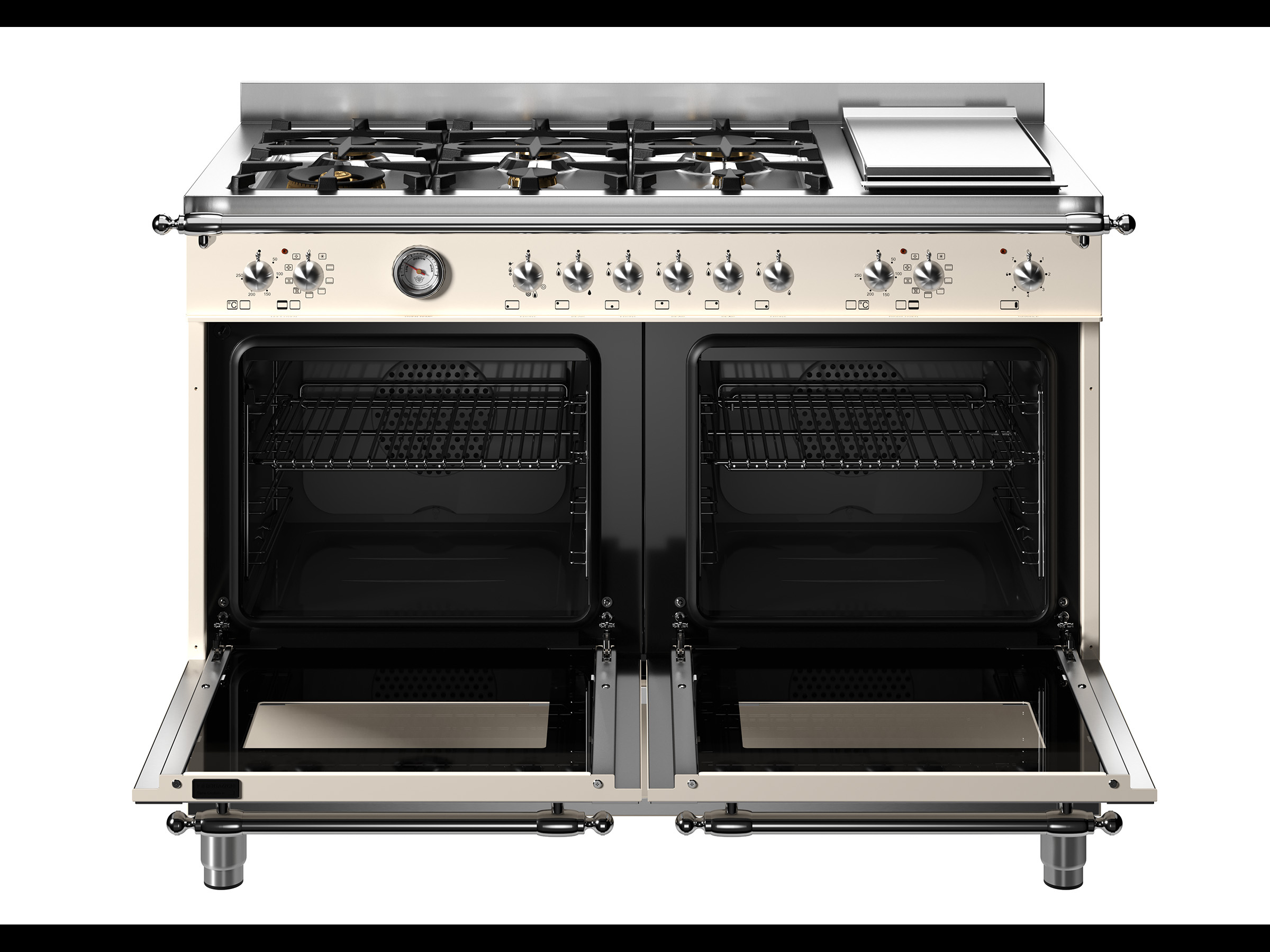 ΚΟΥΖΙΝΑ BERTAZZONI HER126G2EAVT | ΦΟΥΡΝΟΙ ΗΛΕΚΤΡΙΚΟΙ | ΕΣΤΙΕΣ ΑΕΡΙΟΥ ΚΑΙ grill Teppanyaki 2